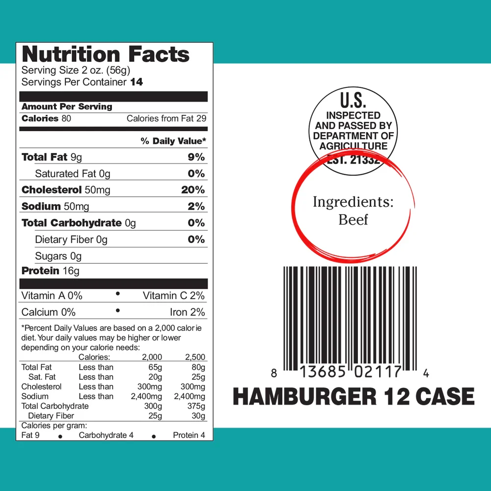 Survival Fresh Meats - Ground Beef 28 oz cans - Case of 12 - Image 8