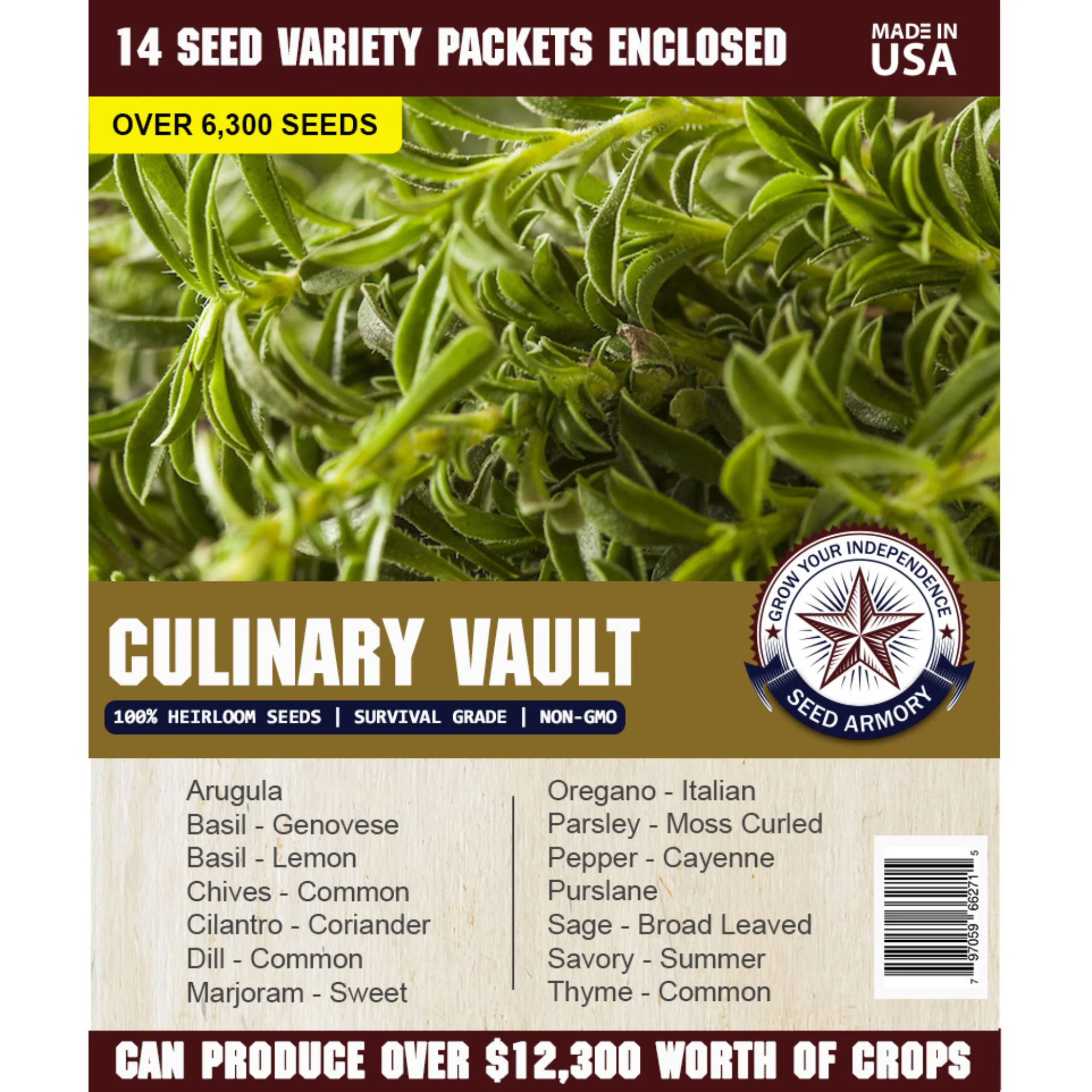Survival Seed Vault Super Kit - 77 Varieties - Image 12