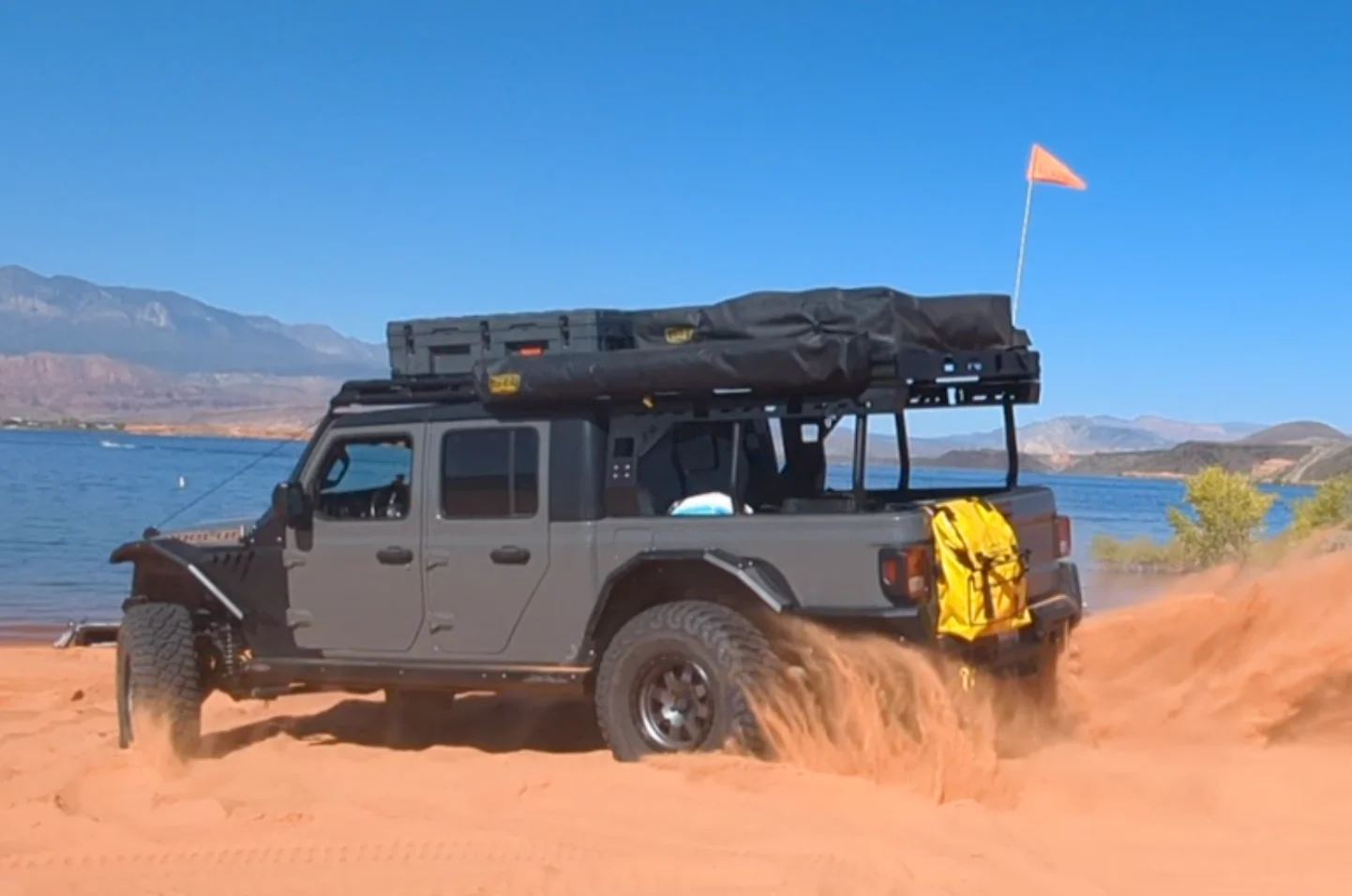Tailgate Trash Bag Gladiator - Tacoma - Ram - Rivian -QuarterMaster - Image 5