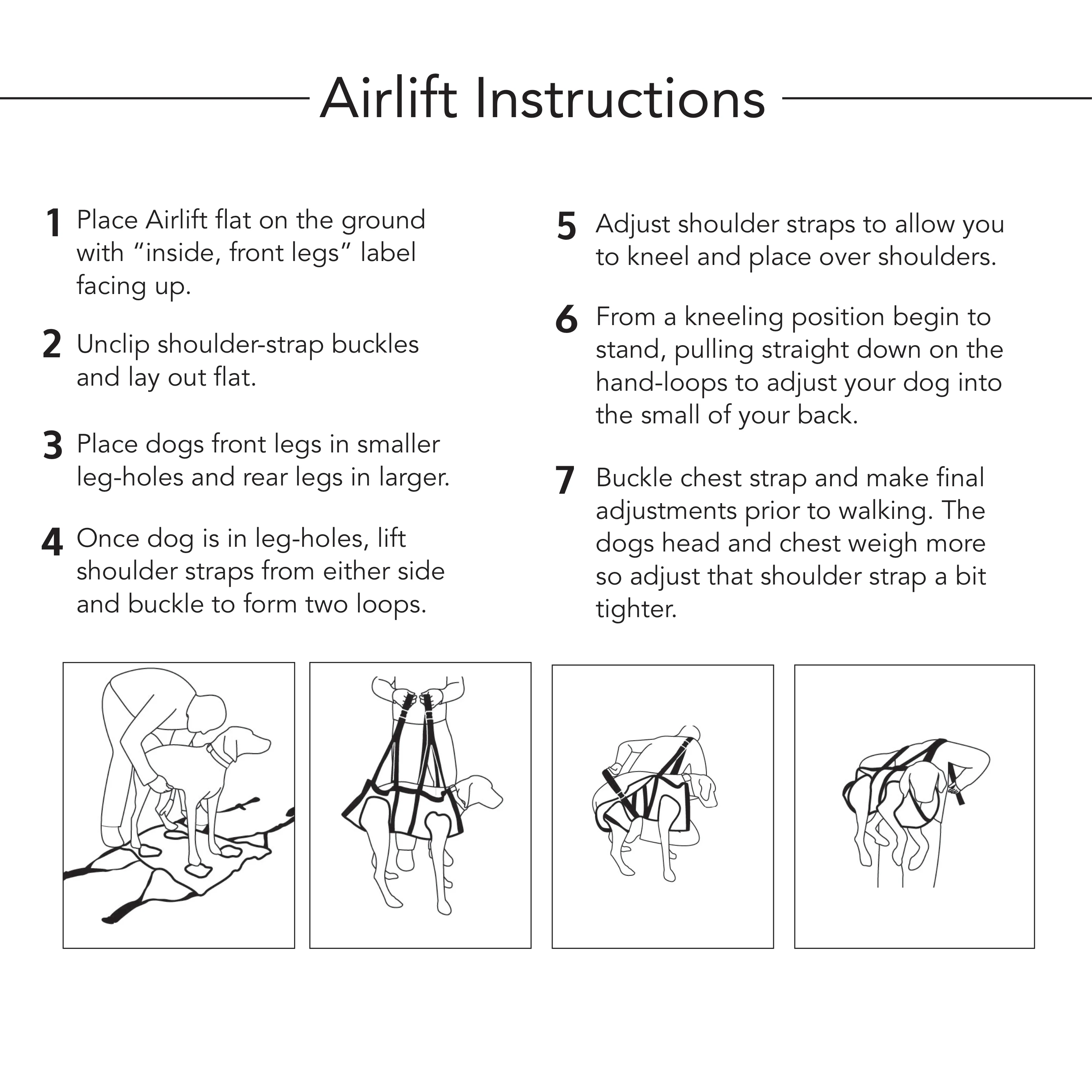 The Airlift - K9 Rescue Sling - Image 10