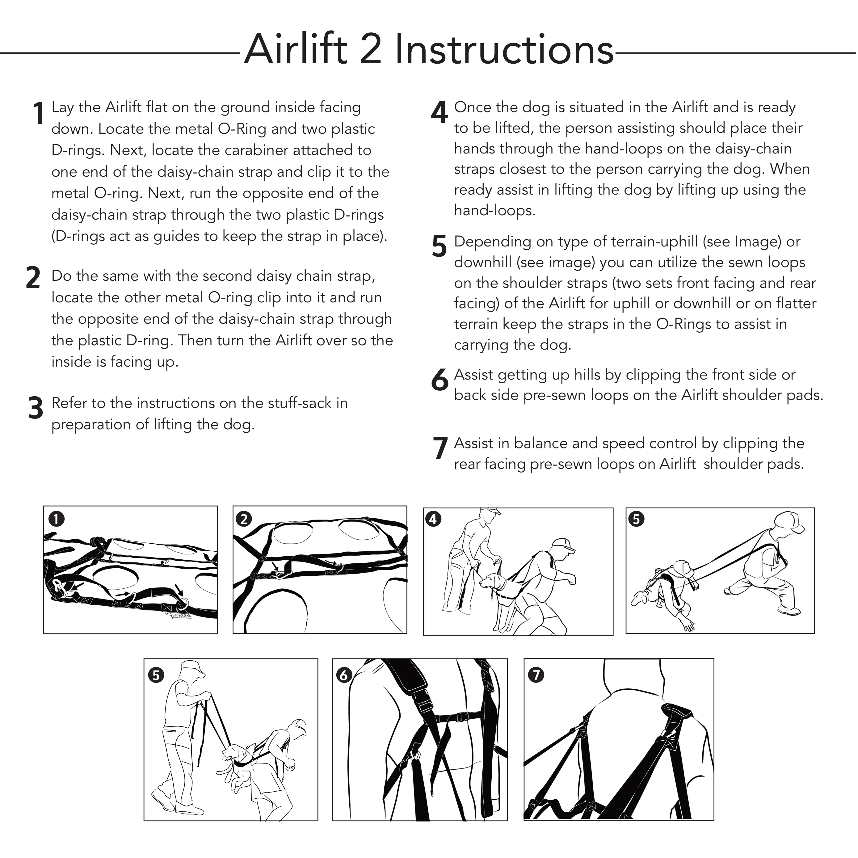 The Airlift - K9 Rescue Sling - Image 14