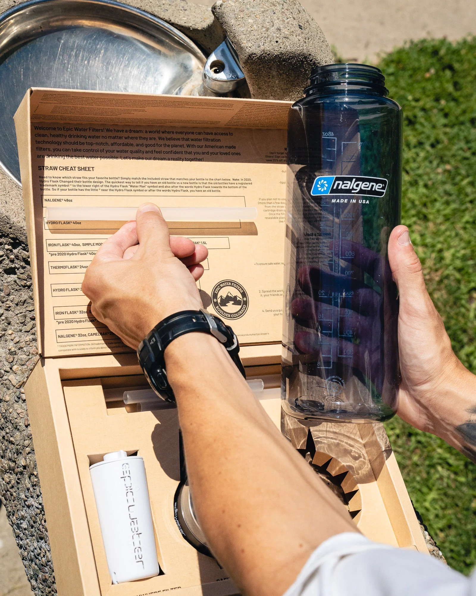 The Answer 2.0 | Compatible With Hydro Flask, Nalgene, and More! - Image 12