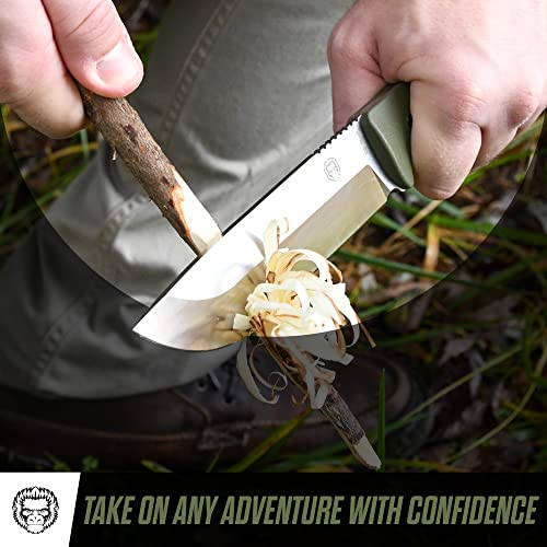 The Bushwhacker D2 Steel Bushcraft Survival Knife Gift Set (Selection) - Image 2