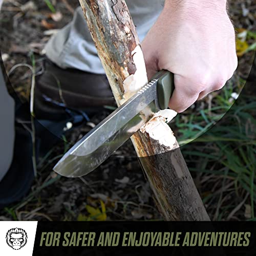 The Bushwhacker D2 Steel Bushcraft Survival Knife Gift Set (Selection) - Image 3