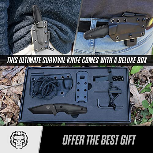 The Grey Tanto Neck Knife Giftset for Outdoors - Image 4
