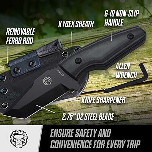 The Grey Tanto Neck Knife Giftset for Outdoors - Image 5