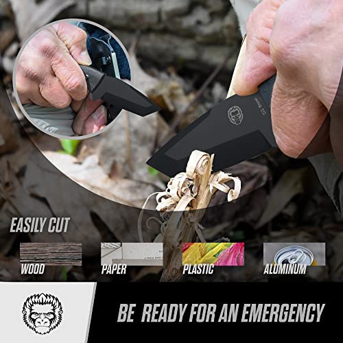 The Grey Tanto Neck Knife Giftset for Outdoors - Image 6