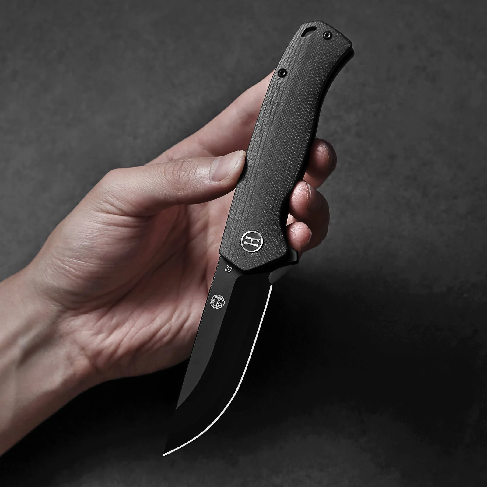 The Pathfinder Folding Pocket Knife Giftset for Men and Women (Black and Blue) - Image 4