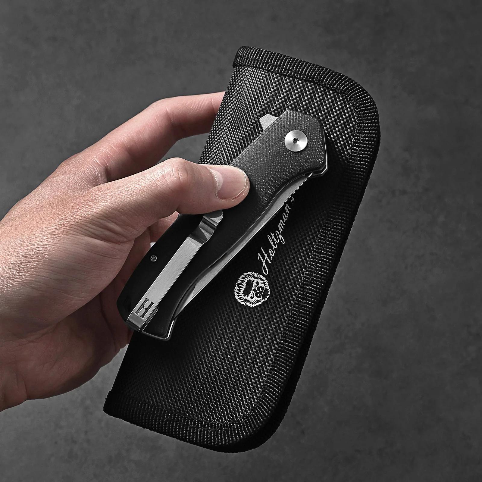 The Pathfinder Folding Pocket Knife Giftset for Men and Women (Black and Silver) - Image 6