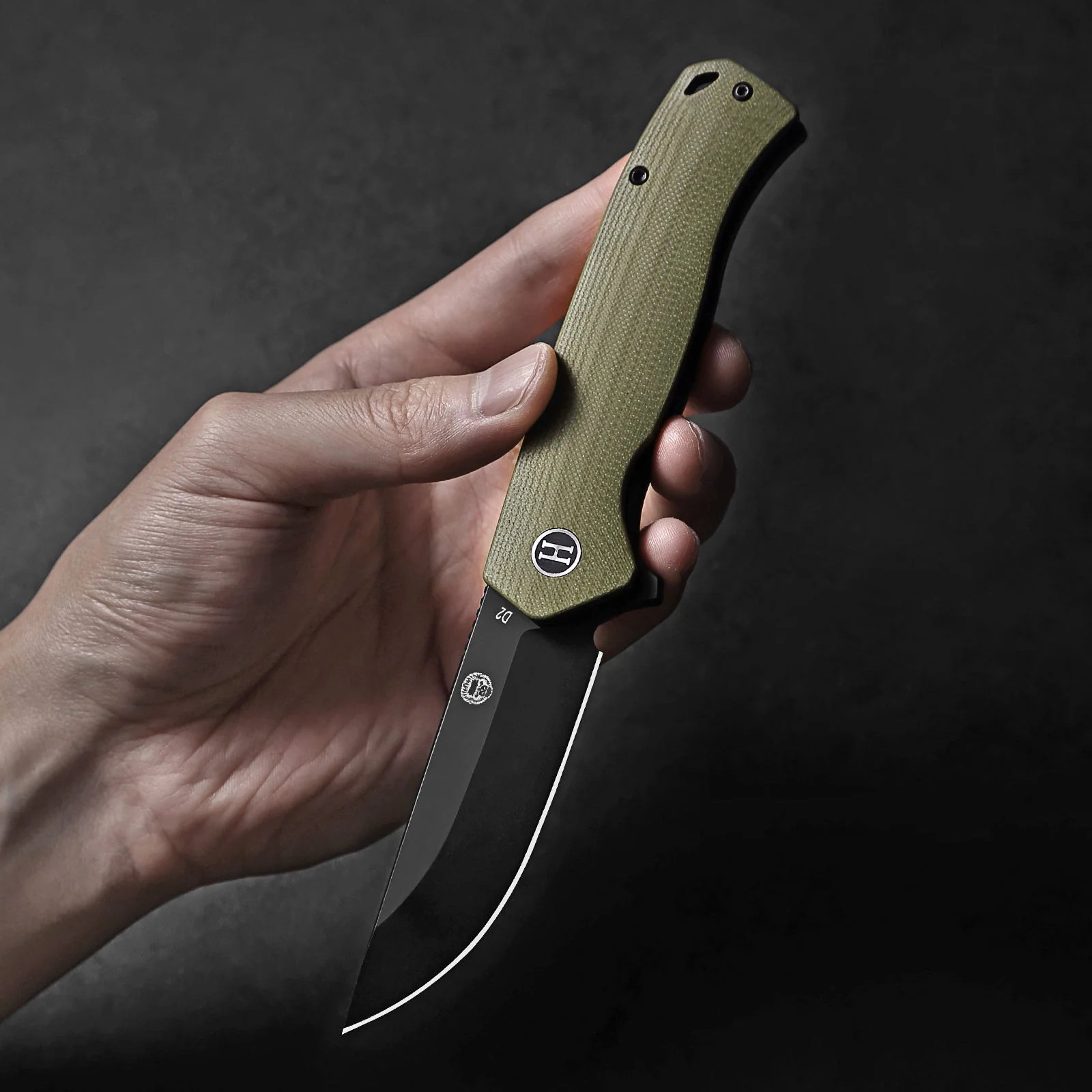 The Pathfinder Folding Pocket Knife Giftset for Men and Women (Green and Silver) - Image 4
