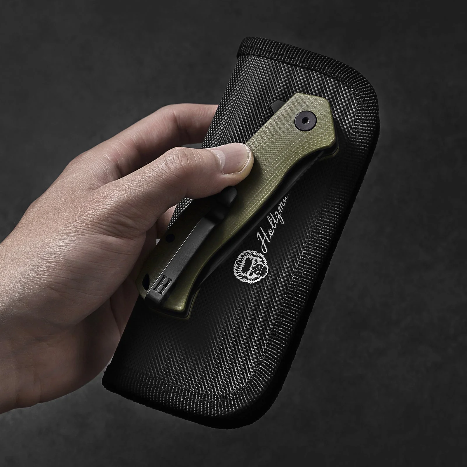 The Pathfinder Folding Pocket Knife Giftset for Men and Women (Green and Silver) - Image 6