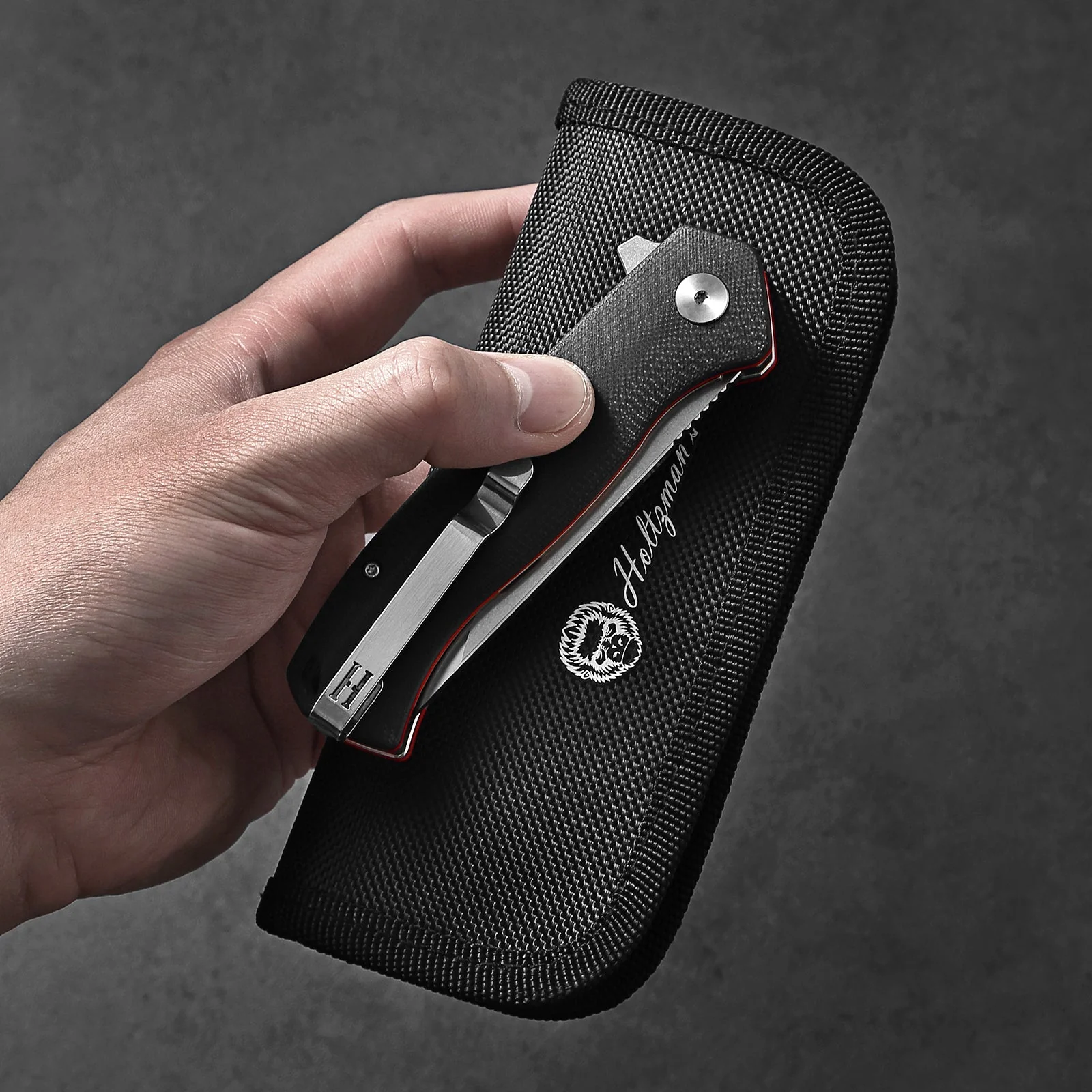 The Pathfinder Folding Pocket Knife Giftset for Men and Women (Silver and Red) - Image 6