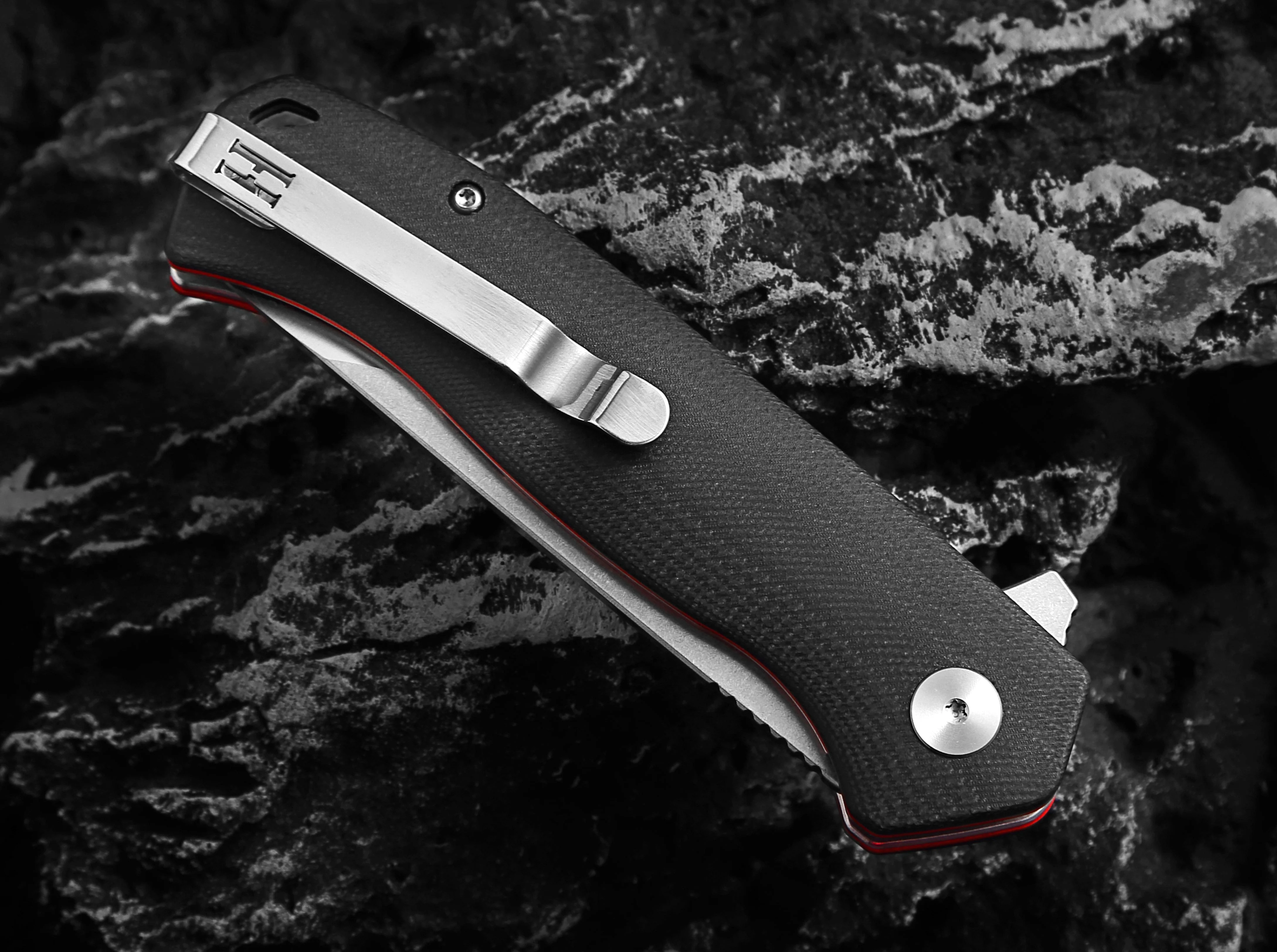 The Pathfinder Folding Pocket Knife Giftset for Men and Women (Silver and Red) - Image 9