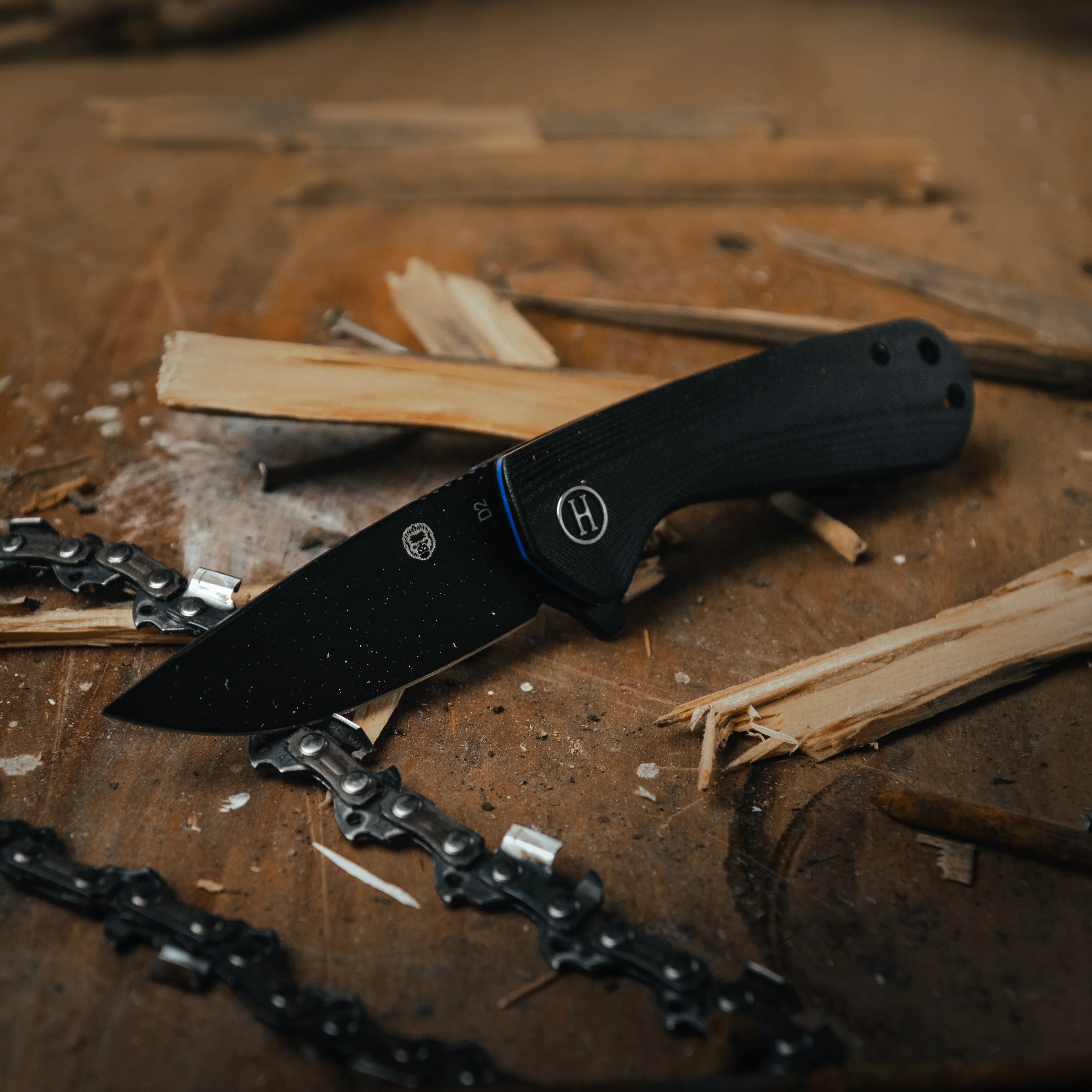 The Peasant Folding Pocket Knife Giftset for Men and Women (Black) - Image 10