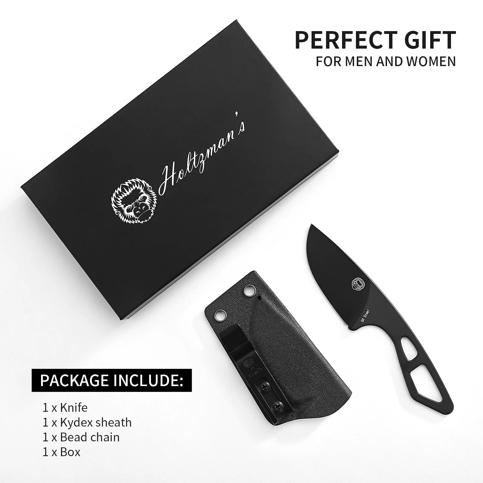 "THE SNAKEBITE" SURVIVAL NECK KNIFE - Image 2
