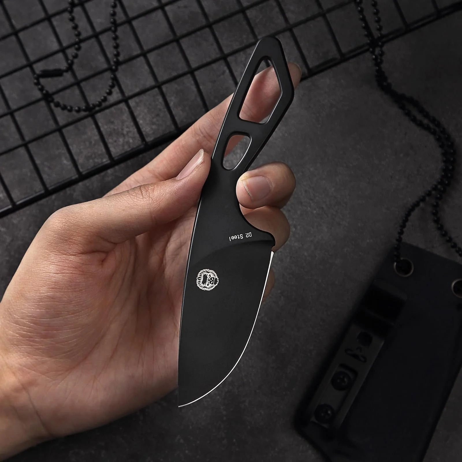 "THE SNAKEBITE" SURVIVAL NECK KNIFE - Image 3