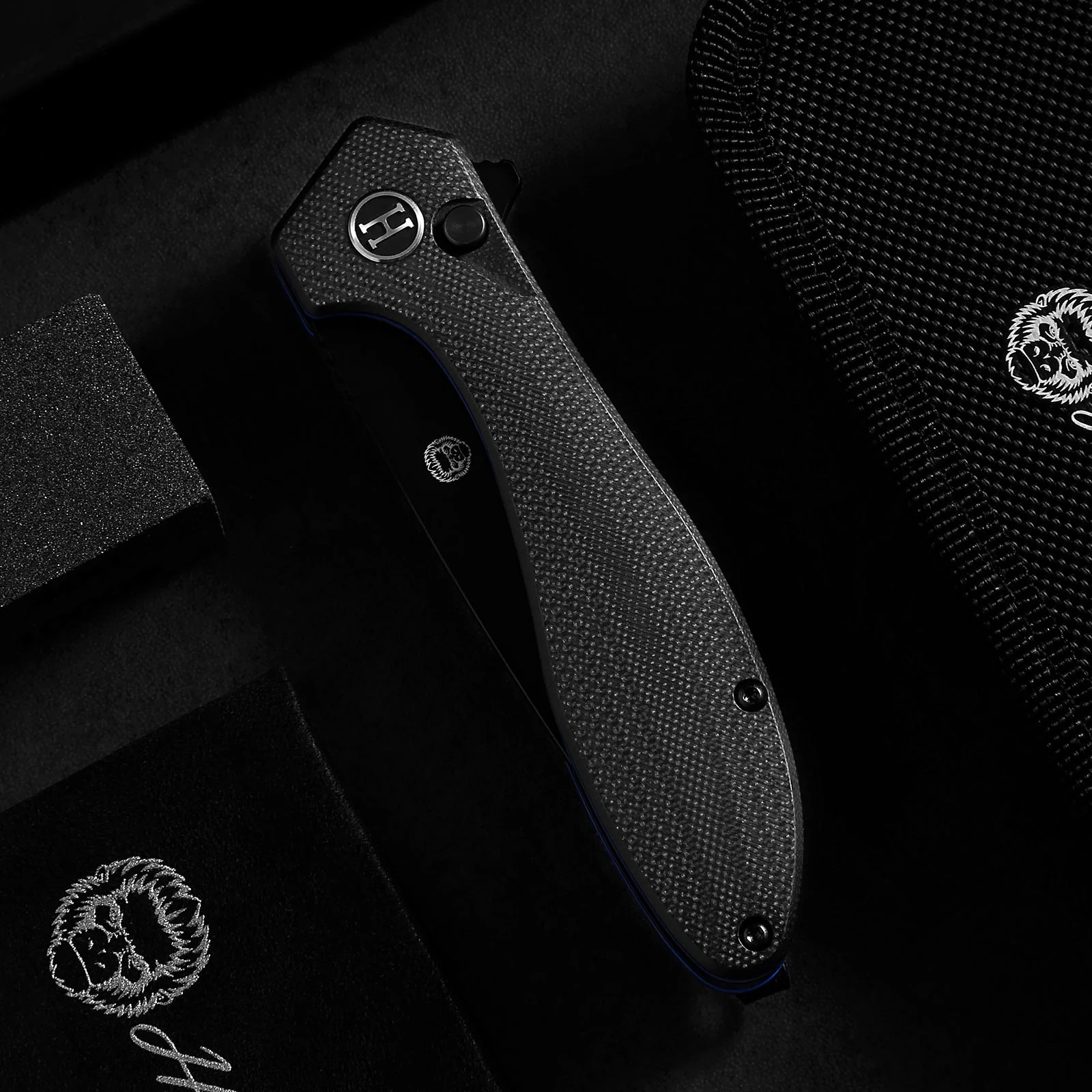 The Vector Folding Pocket Knife Giftset for Men and Women (Black) - Image 6