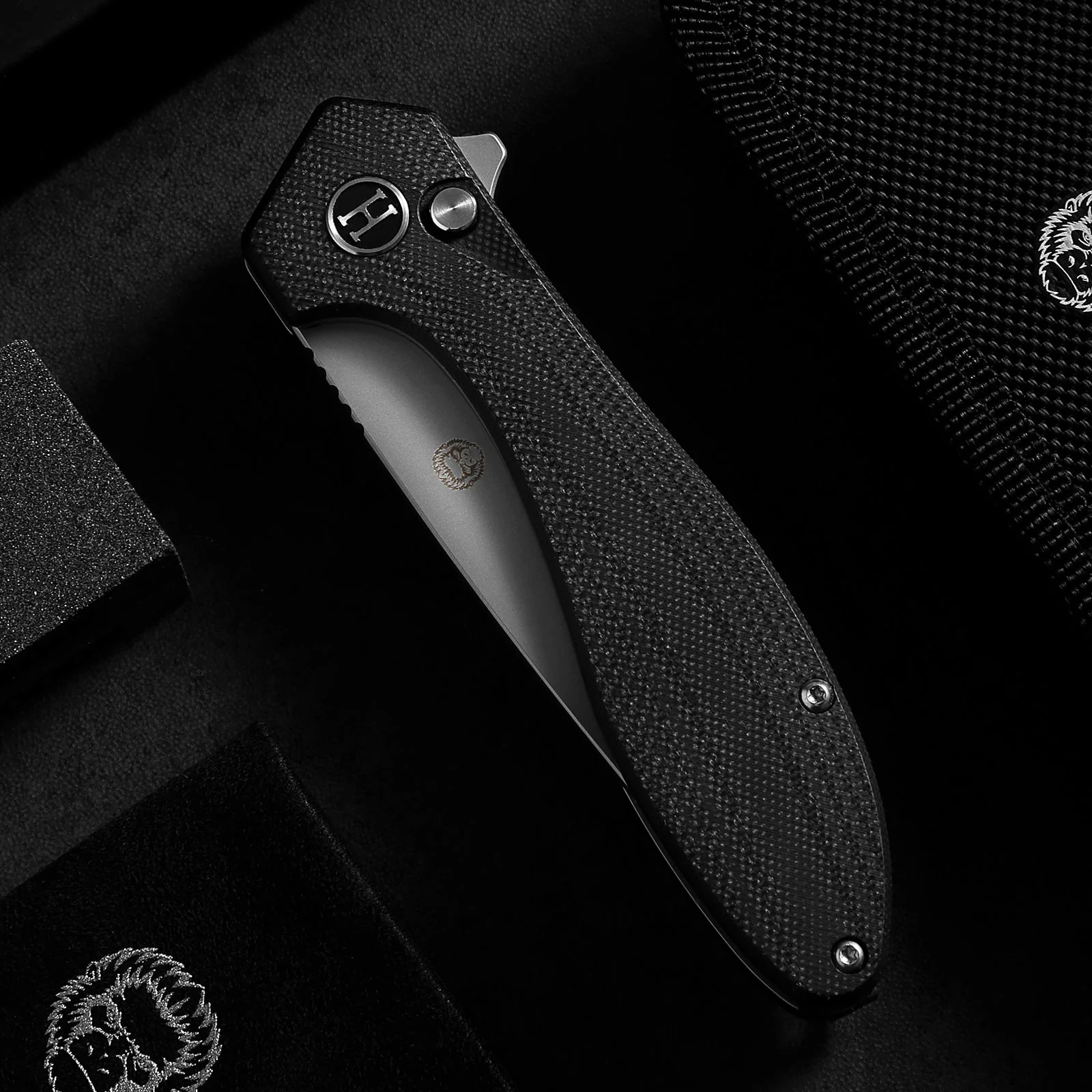 The Vector Folding Pocket Knife Giftset for Men and Women (Black and Silver) - Image 6