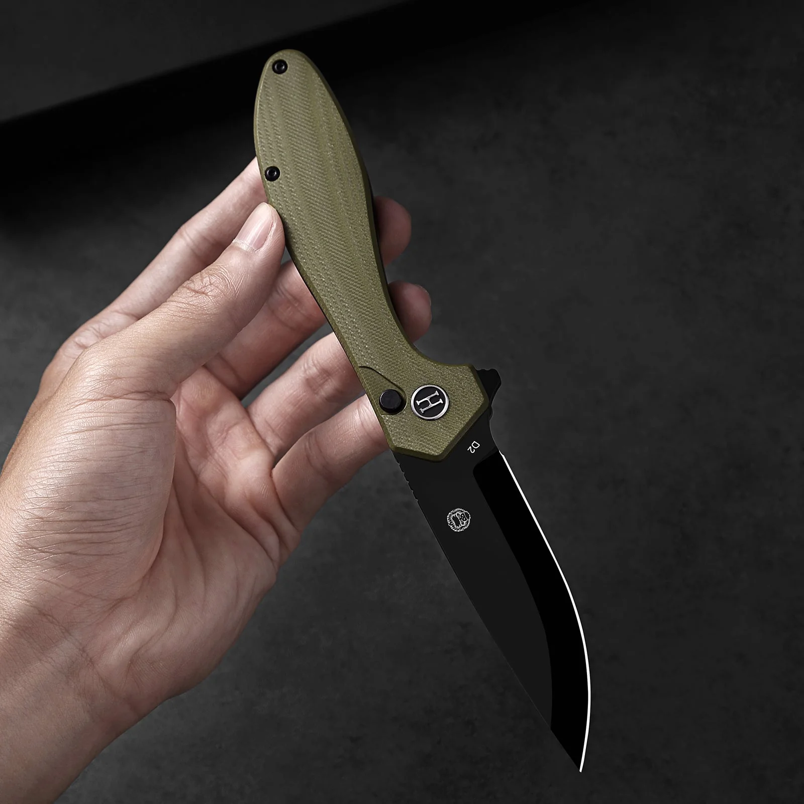 The Vector Folding Pocket Knife Giftset for Men and Women (Green and Black) - Image 4