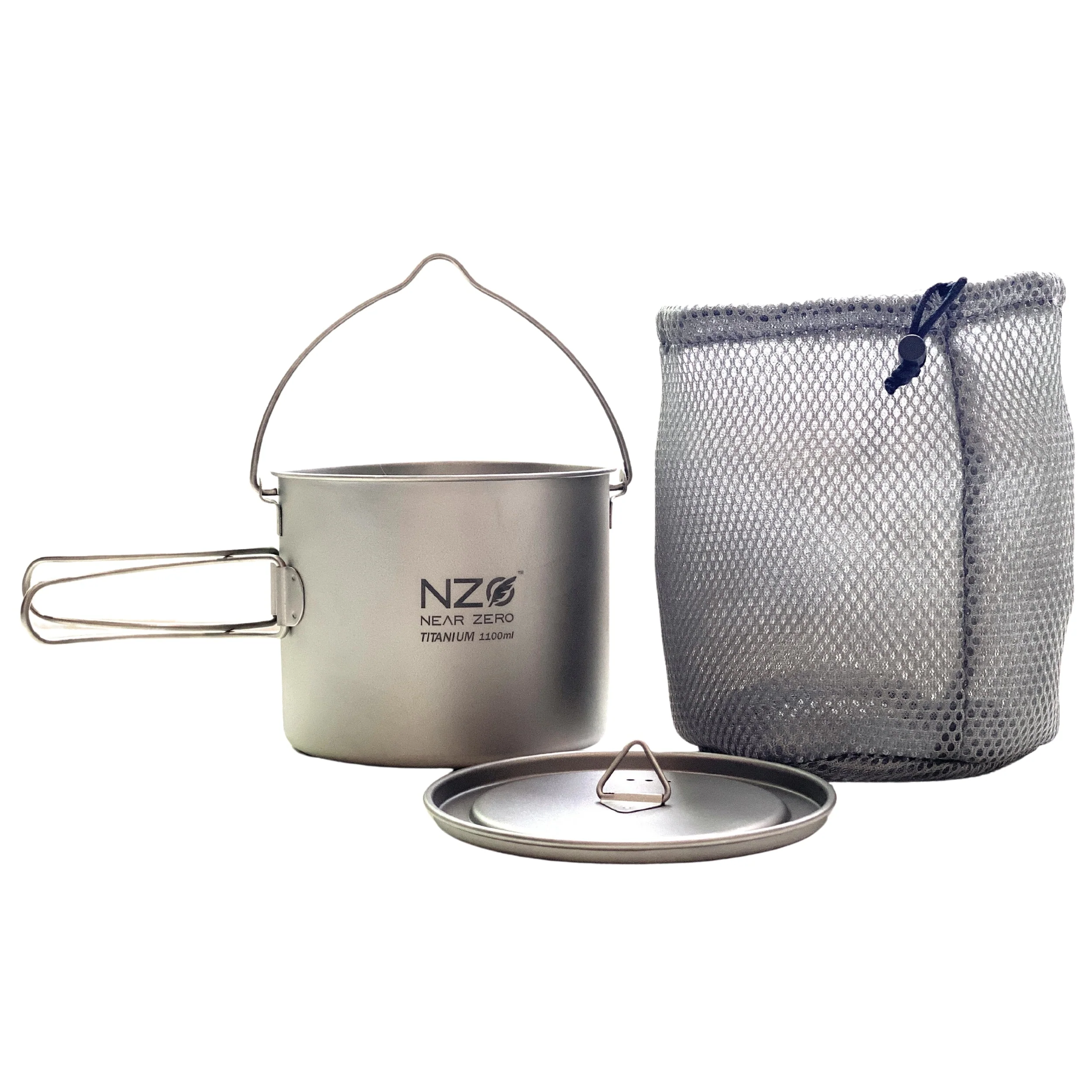 Titanium Cooking Pot - 1100 ml - Image 2