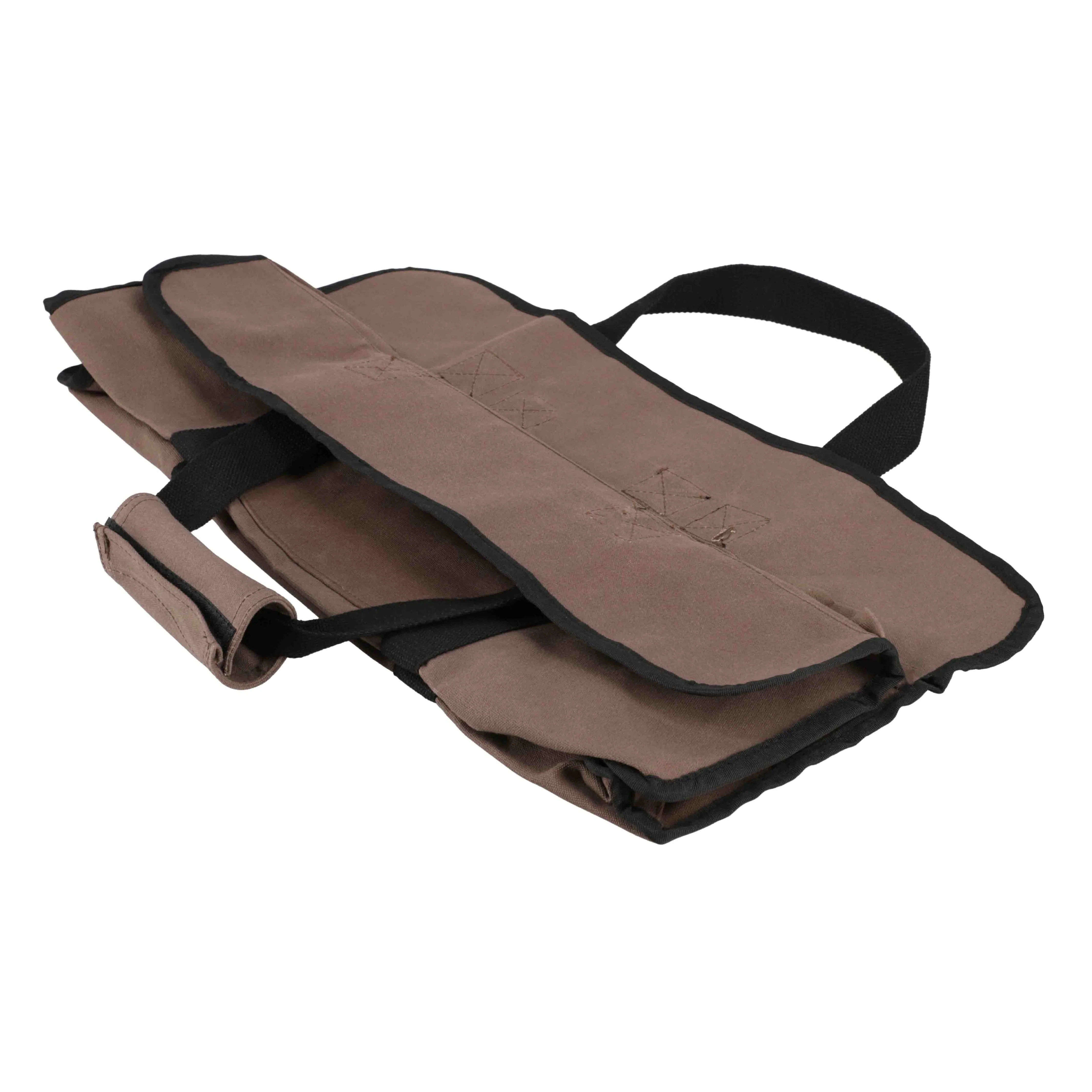 Tote Shape Canvas Firewood Log Carriers - Image 9