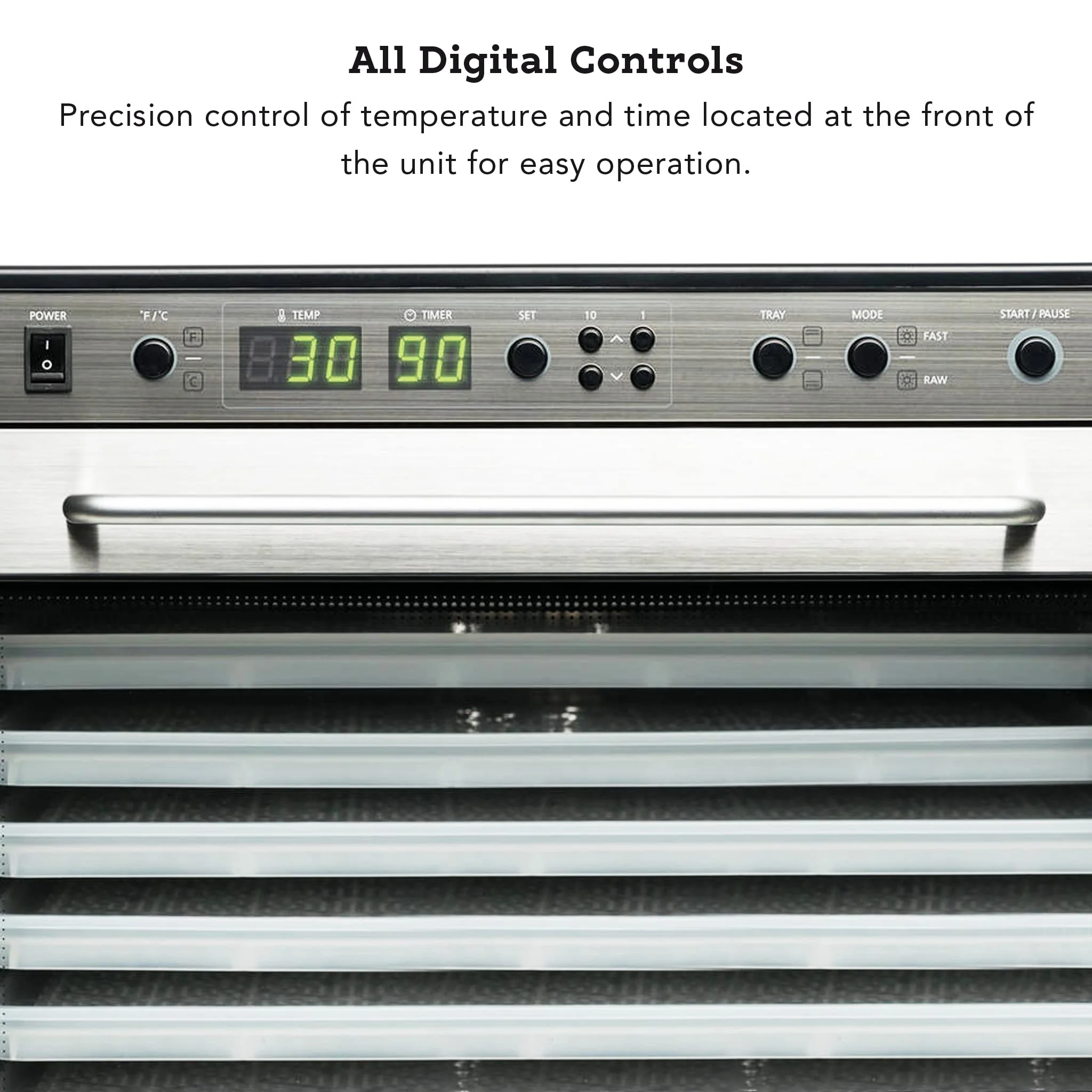 Tribest SD-P9150-B Sedona Combo Digital Food Dehydrator - Black - Image 4