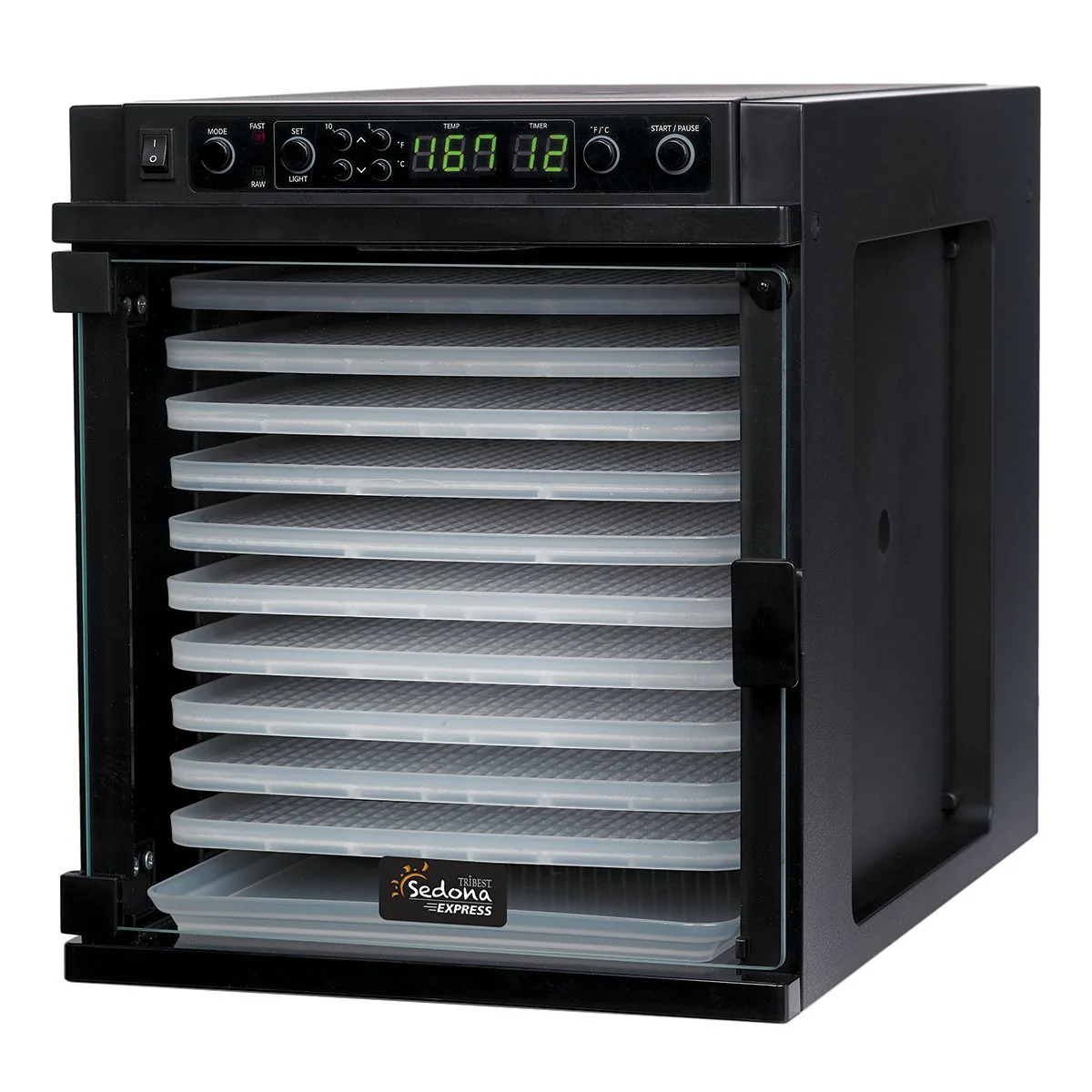 Tribest SDE-P6280-B Digital Food Dehydrator - Black - Image 2