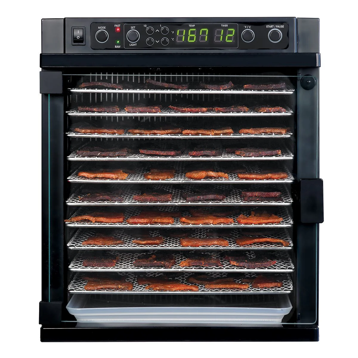 Tribest SDE-S6780-B Sedona Express, Digital Food Dehydrator with Stainless Steel Trays - Image 3