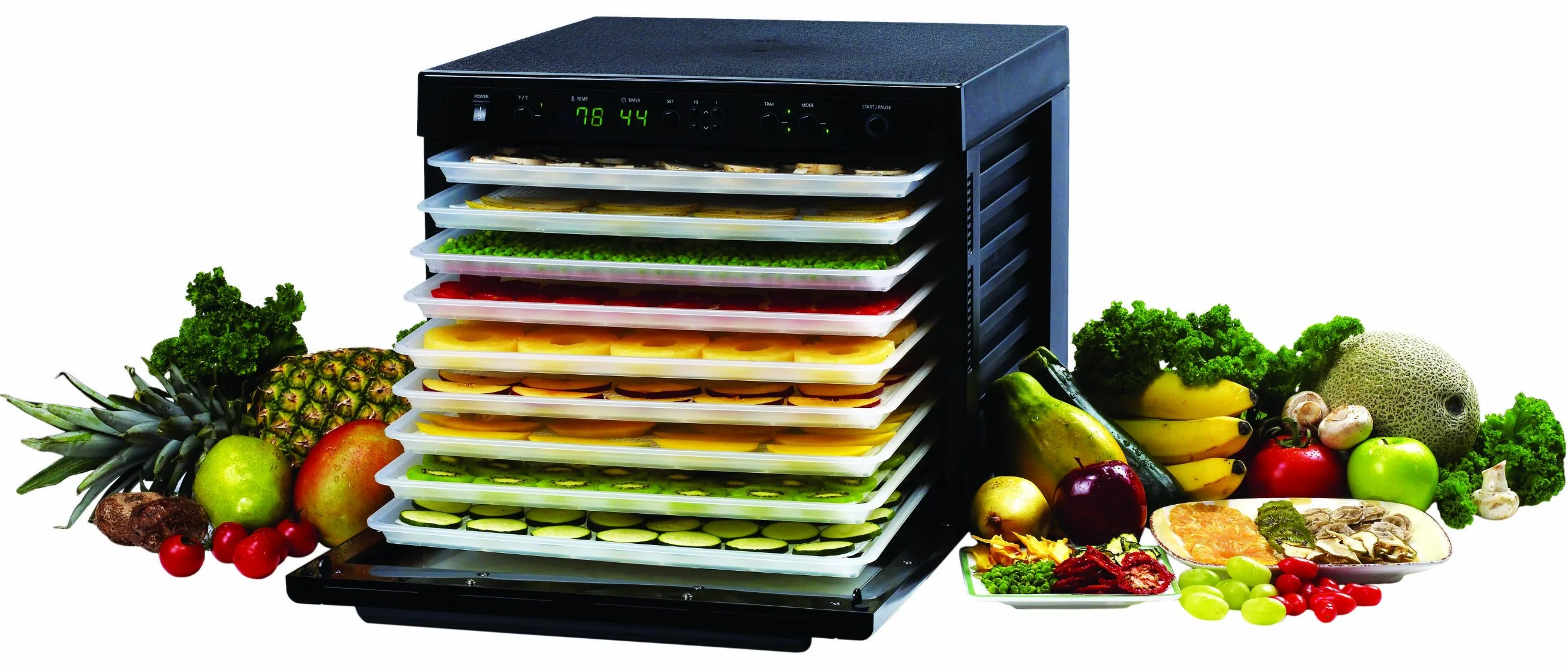 Tribest Sedona SD-P9000 Digitally Controlled Food Dehydrator Large - Black - Image 4