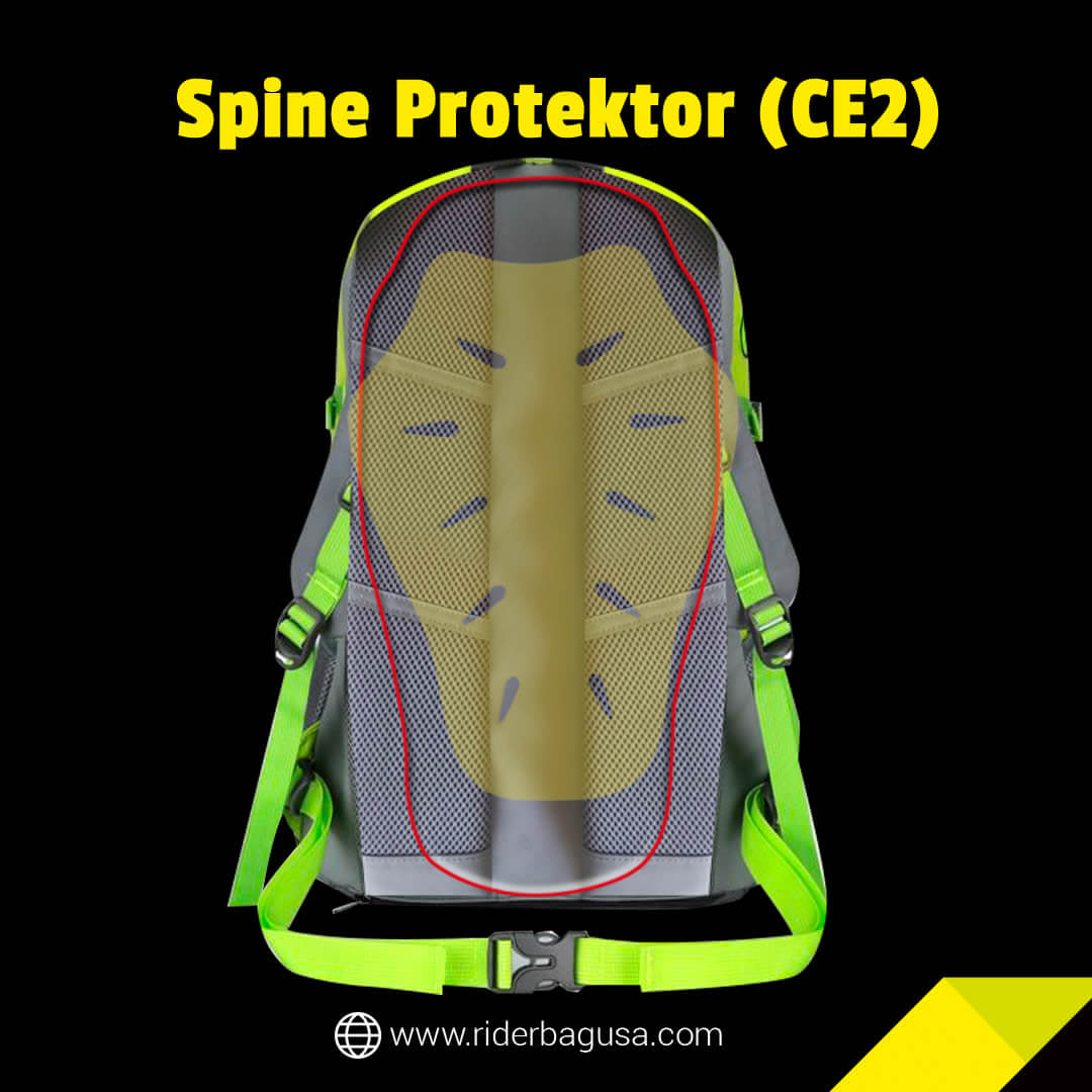 Universal Ce Level 2 Spine Protector Motorcycle Back Protector - Image 5