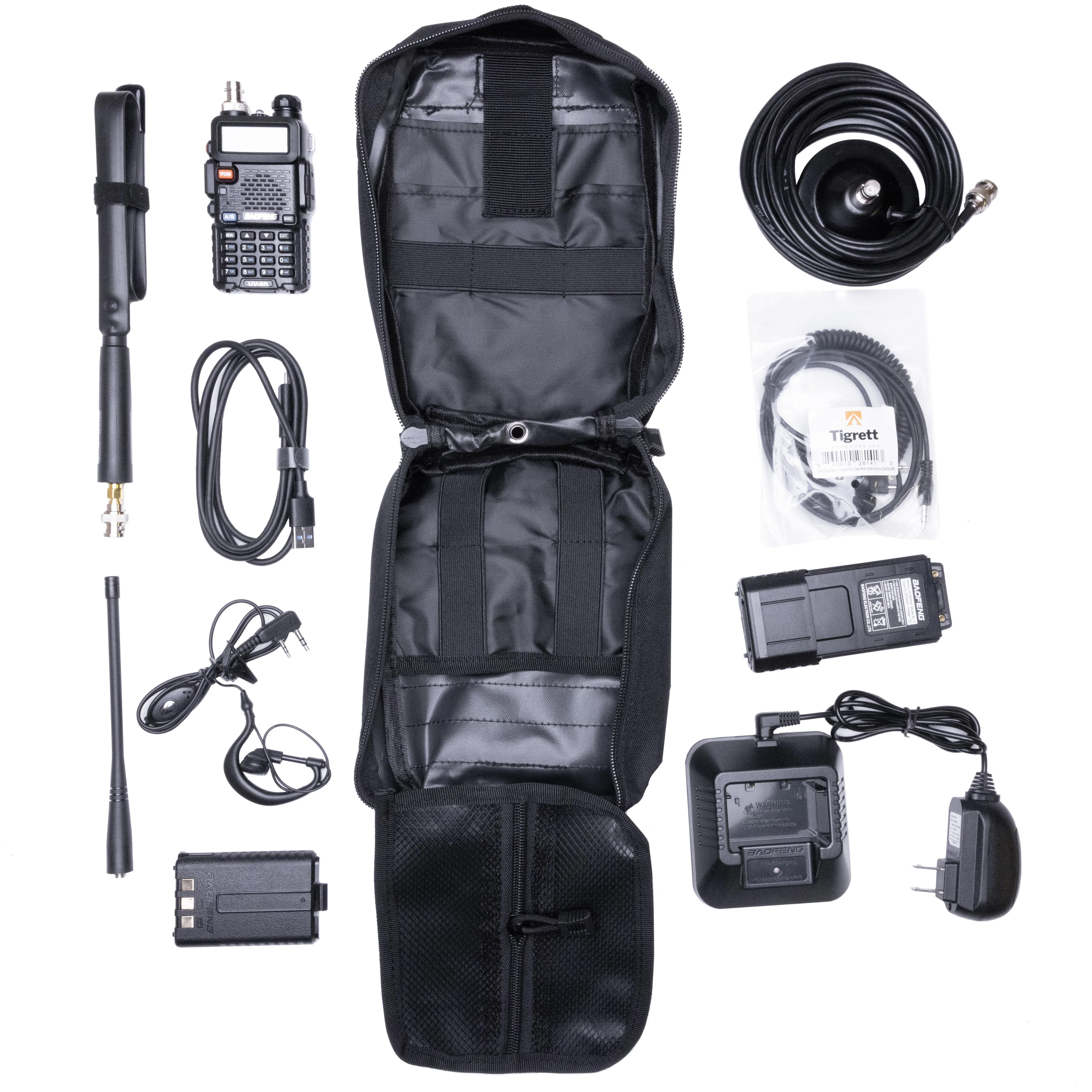 UV5R Gen 3 8 Watt Vehicle Radio Go Bag Programmed Radio and Nagoya NA771 - Image 3