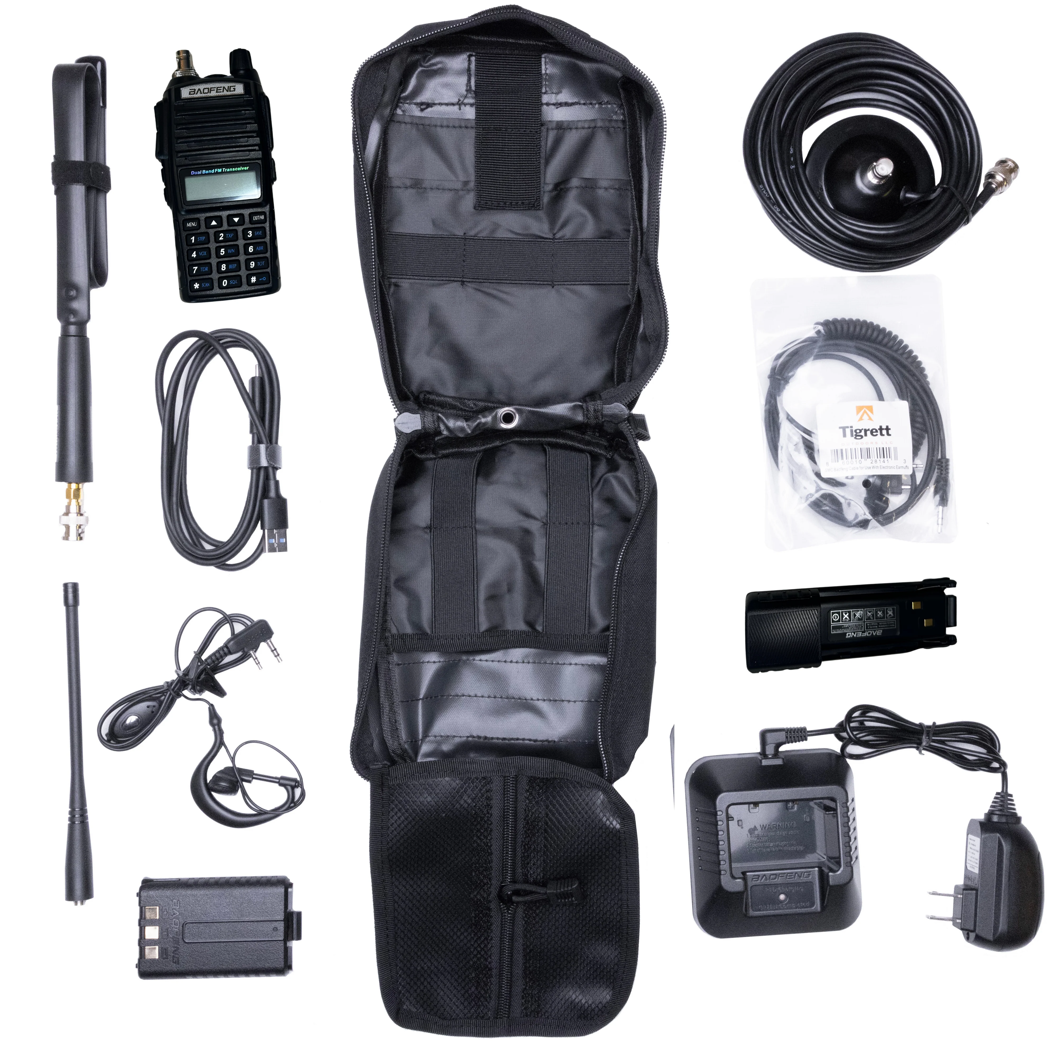 UV82L 8 Watt Vehicle Radio Go Bag for with Magnet Mount Antenna and UV82L Programmed Radio - Image 3