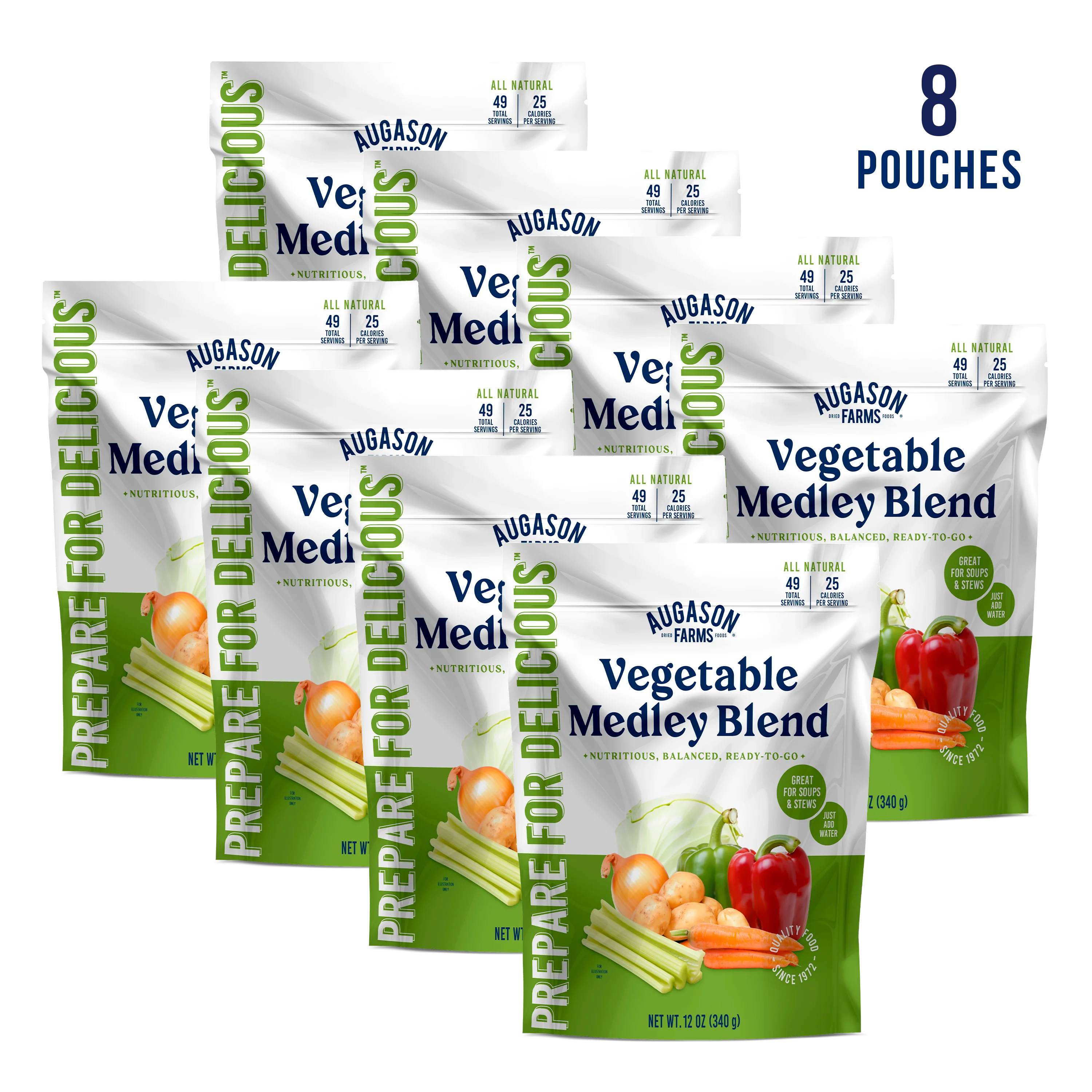 Vegetable Medley Blend Pouch, 49 Servings - Image 6