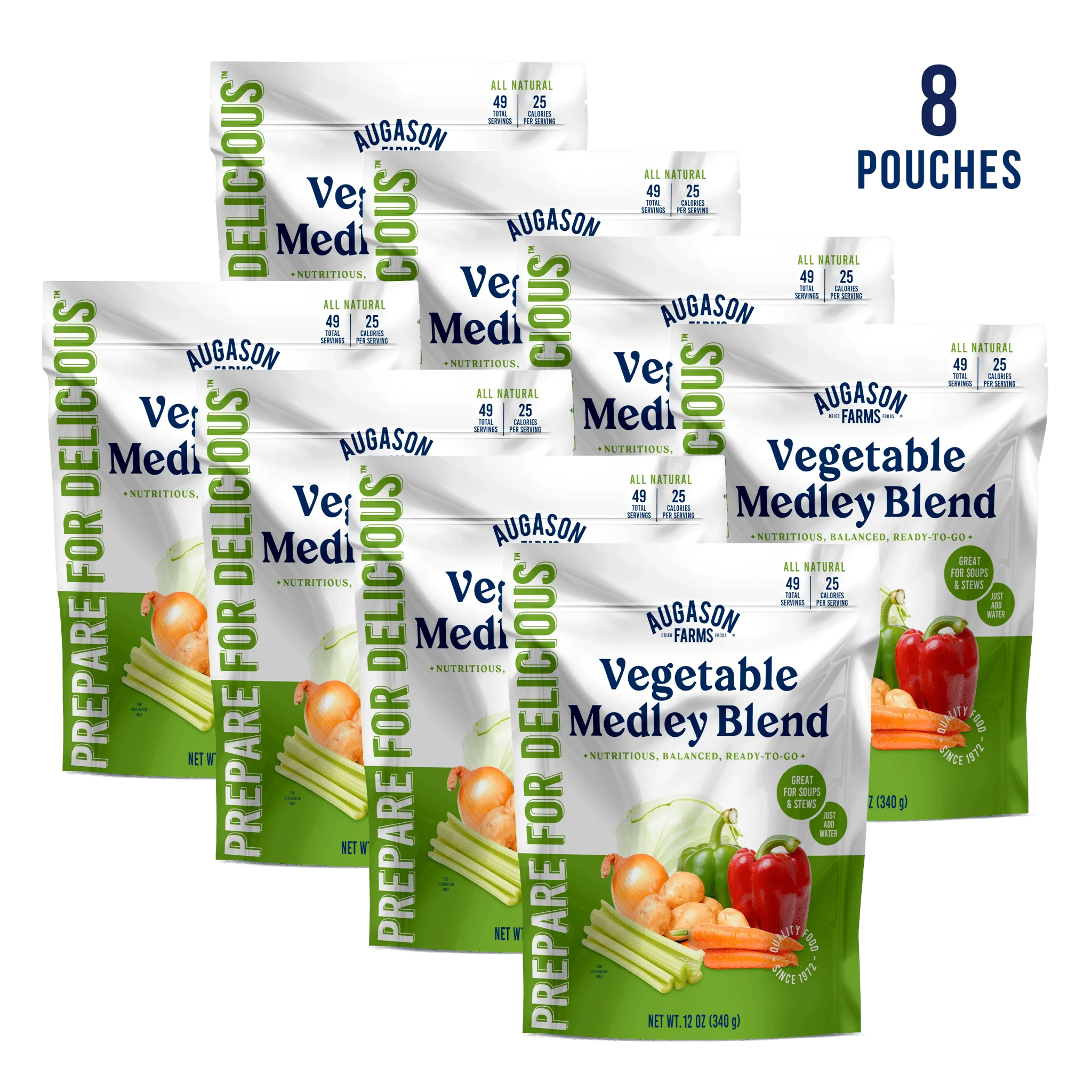 Vegetable Medley Blend Pouch, 49 Servings - Image 7
