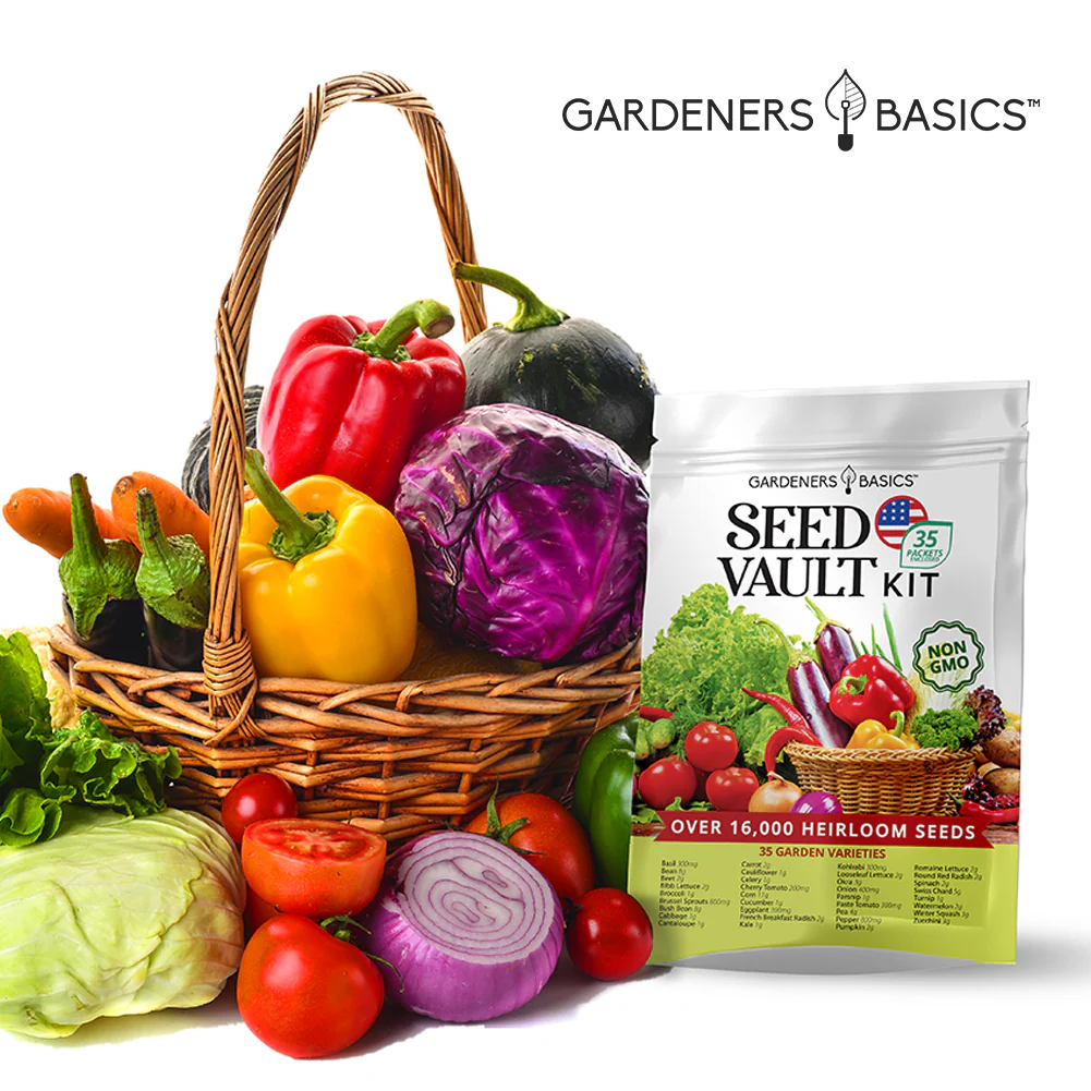 Vegetable Seed Vault Kit | 35 Variety Pack - Image 3
