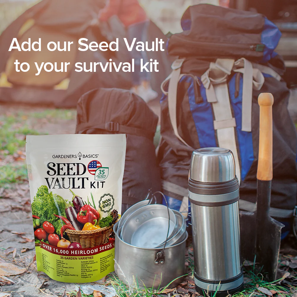 Vegetable Seed Vault Kit | 35 Variety Pack - Image 4
