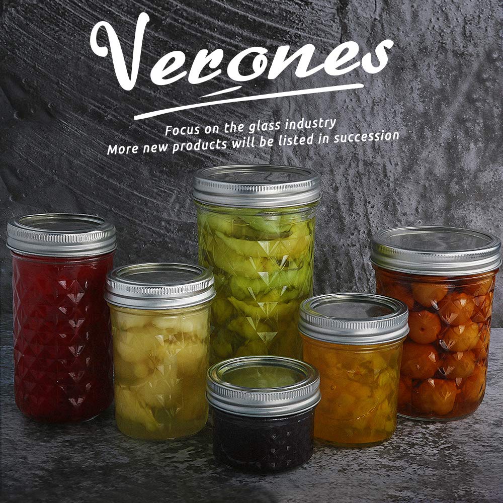6 oz Glass Mason Jars for Canning - 30 Pack - Image 7