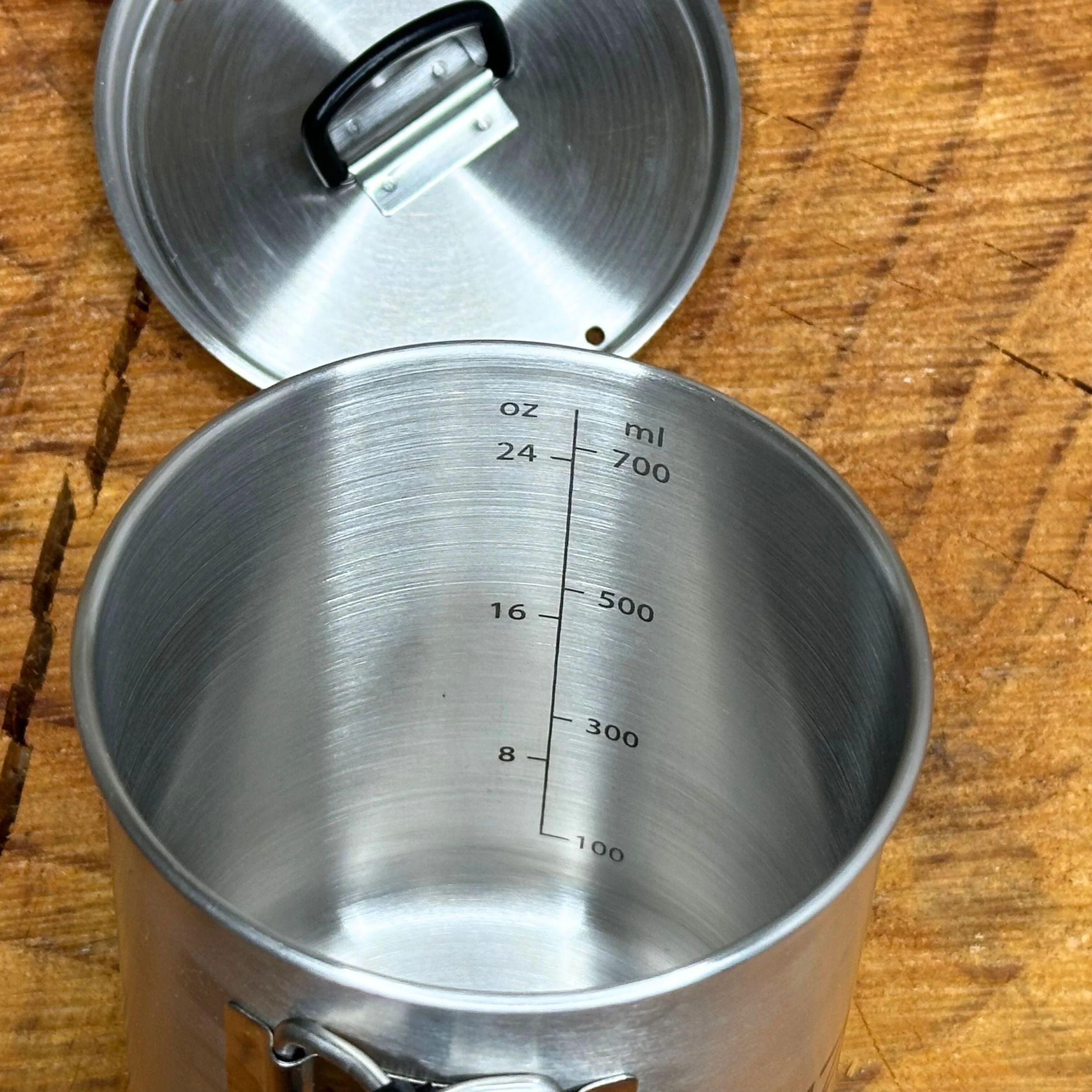Voaz Stainless Steel Pot - 750ml - Image 3