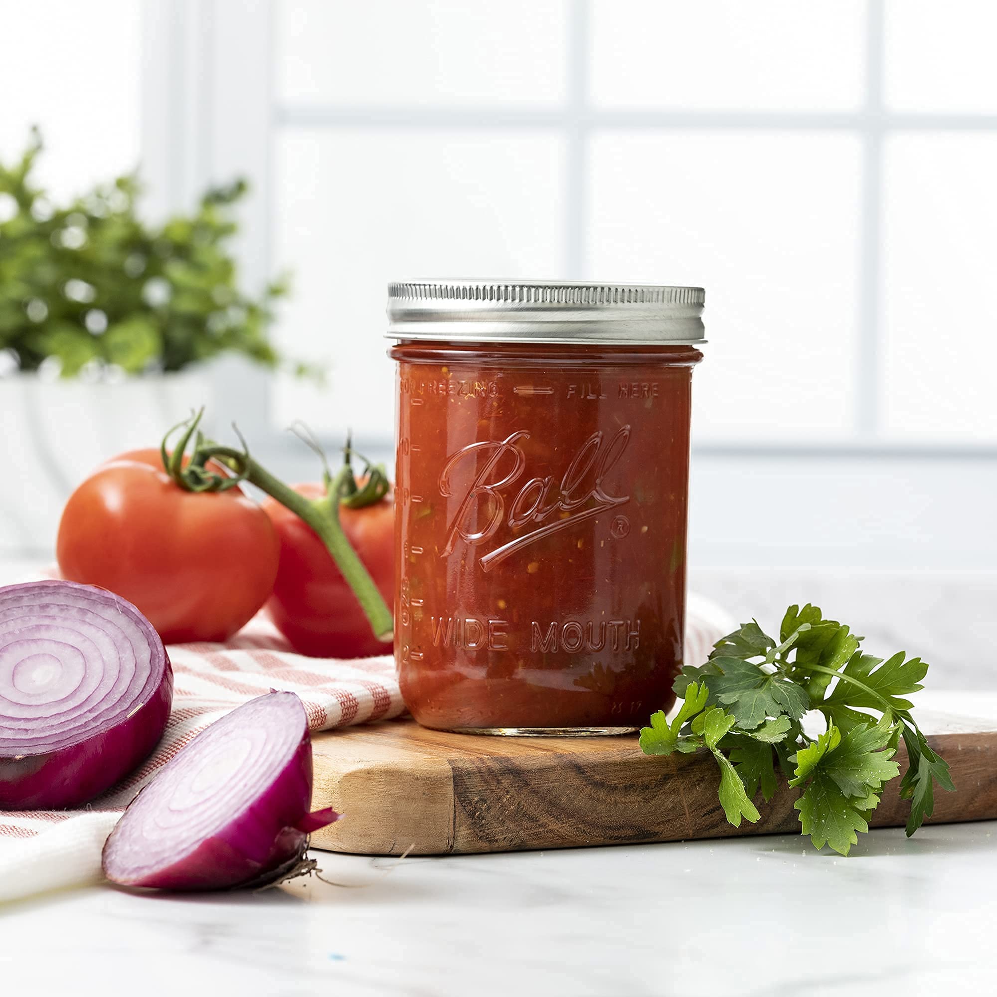 16 oz Wide-Mouth Mason Canning Jars - 5 Pack - Image 6