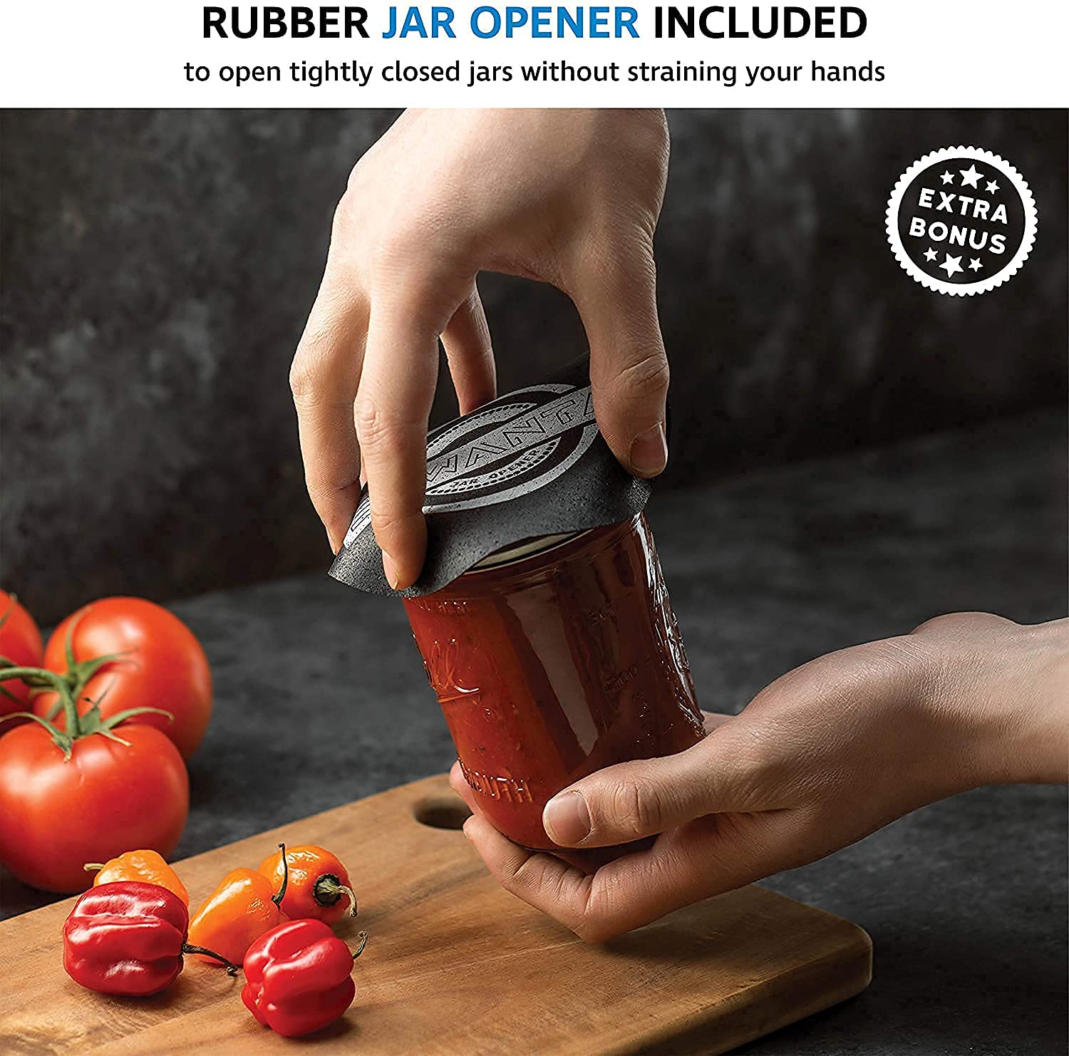 16 oz Wide-Mouth Mason Canning Jars - 5 Pack - Image 9