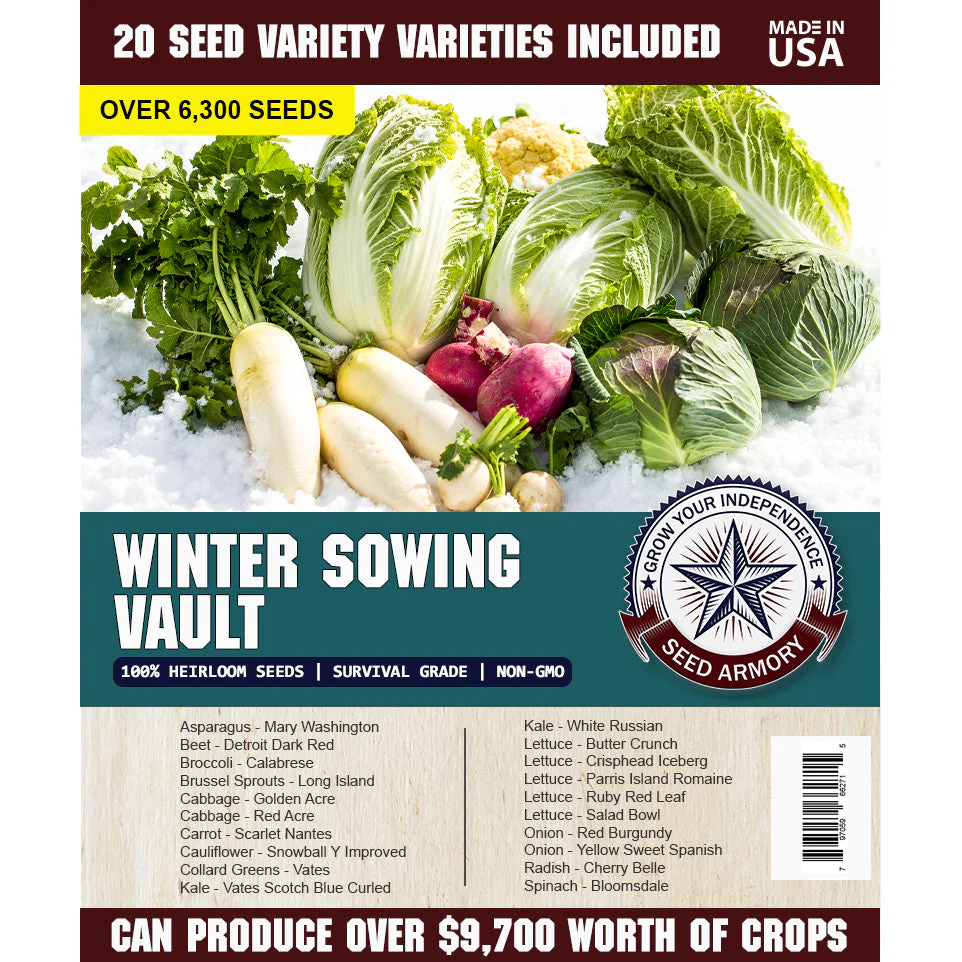 Winter Sowing Vault - 20 Non-GMO Heirloom Seed Varieties - Image 2