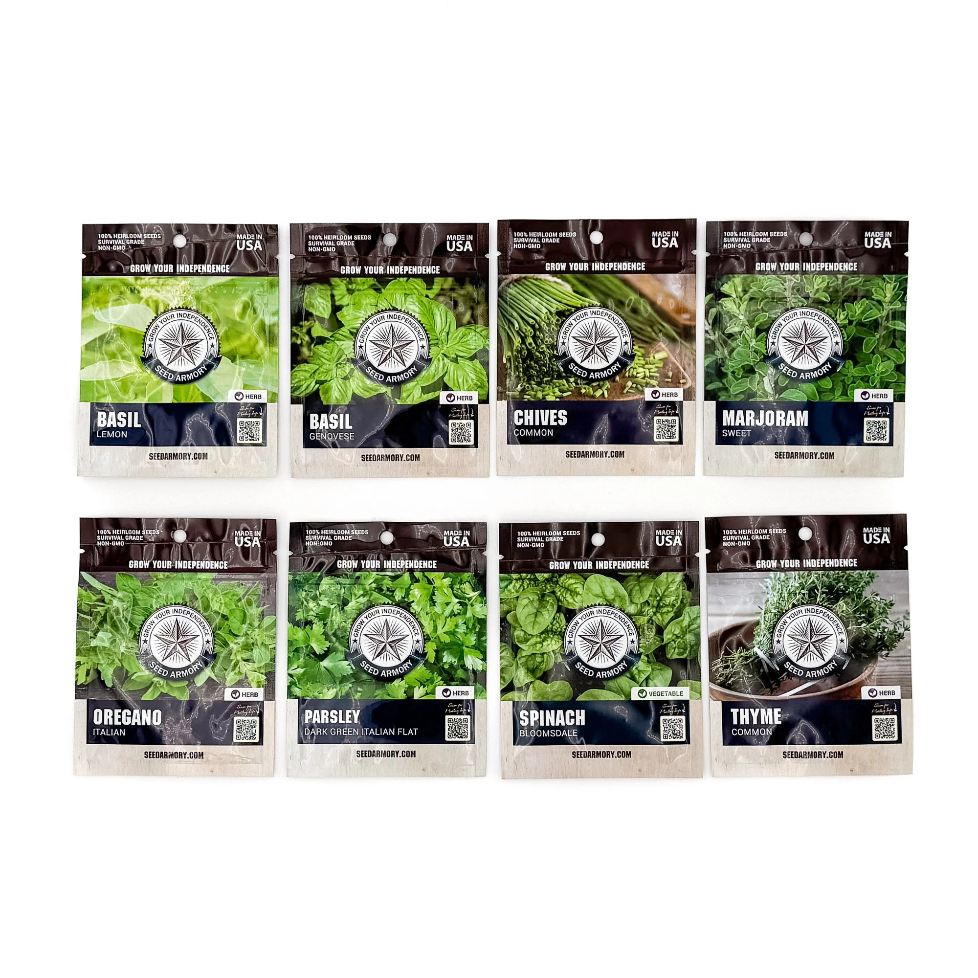 Winter Windowsill Vault - 8 Heirloom Seed Herb Varieties - Image 3