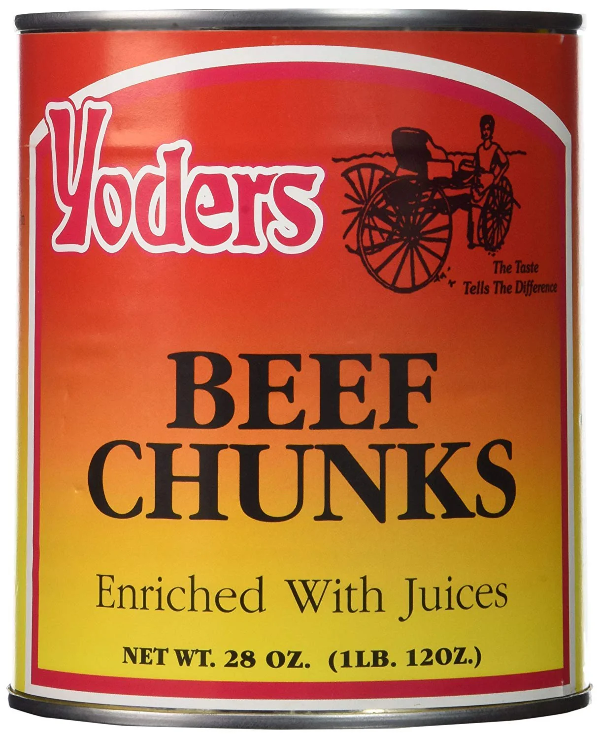 Yoder's Canned Beef Chunks - Full Case - Image 6