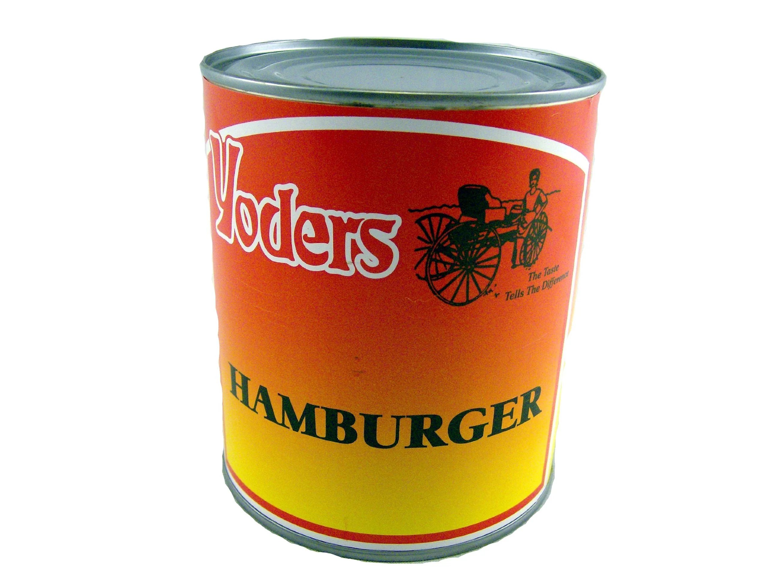 Yoders Canned Hamburger Ground Beef Case 12 Cans - Image 2
